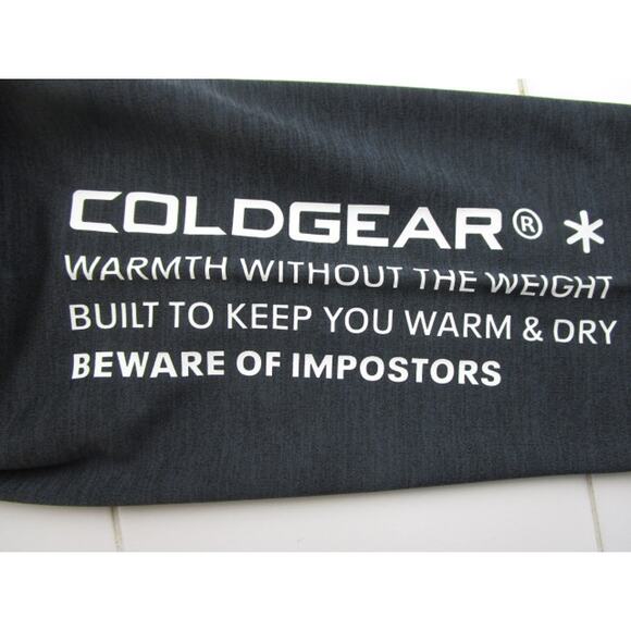 Under Armour ColdGear Mid Rise Full Length Twist Leggings Black Women's Large - Picture 4 of 5